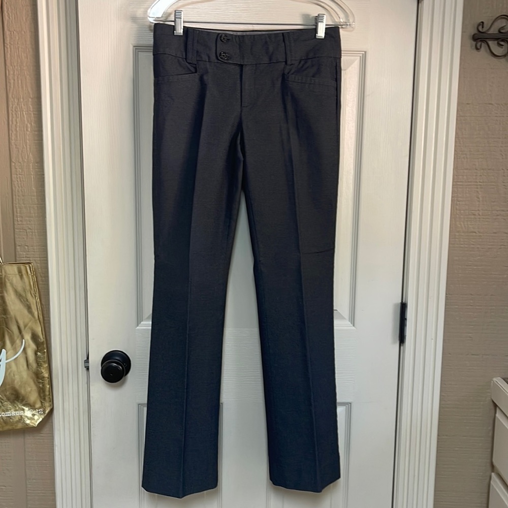Banana Republic “The Sloan Fit” stretch size 4. Dark blue